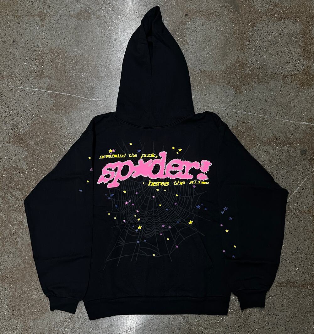 Sp5der P*NK V2 Hoodie